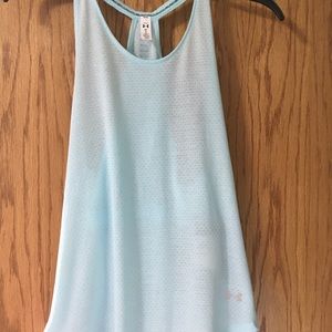 Light blue Under Armour tank
